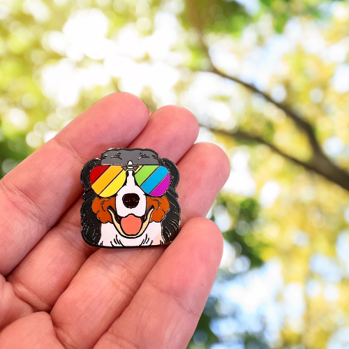 Berner Enamel Pin