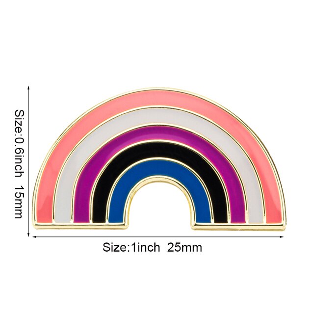 Rainbow Pin