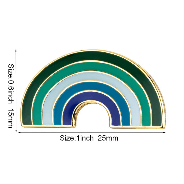 Rainbow Pin