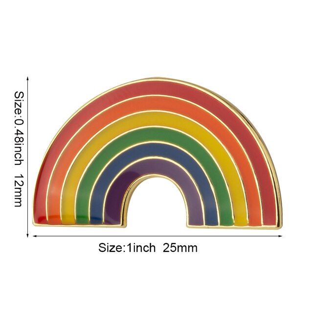 Rainbow Pin