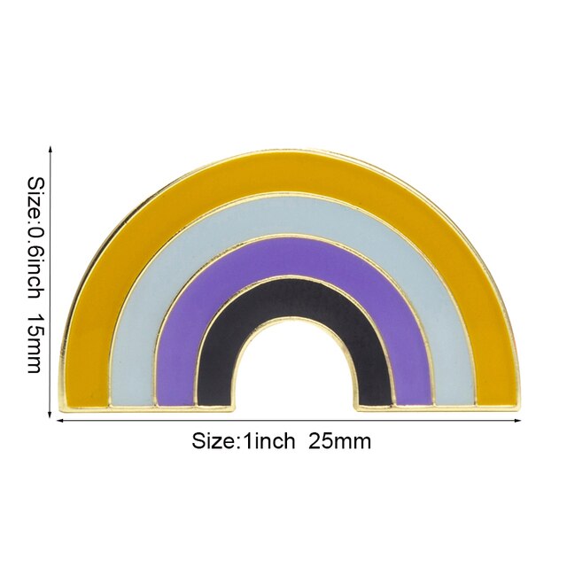 Rainbow Pin