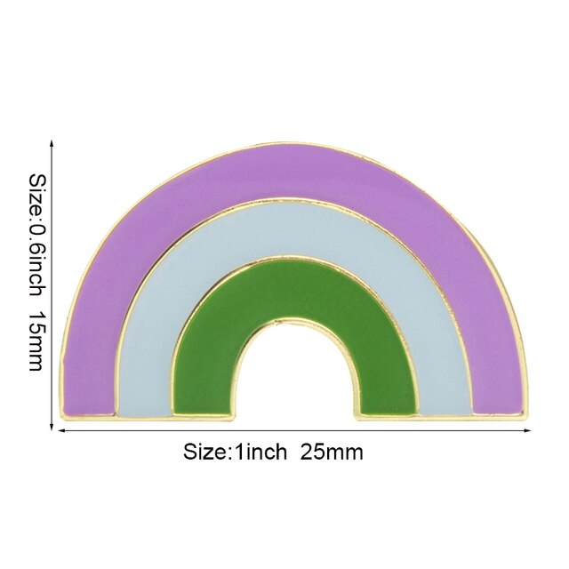 Rainbow Pin
