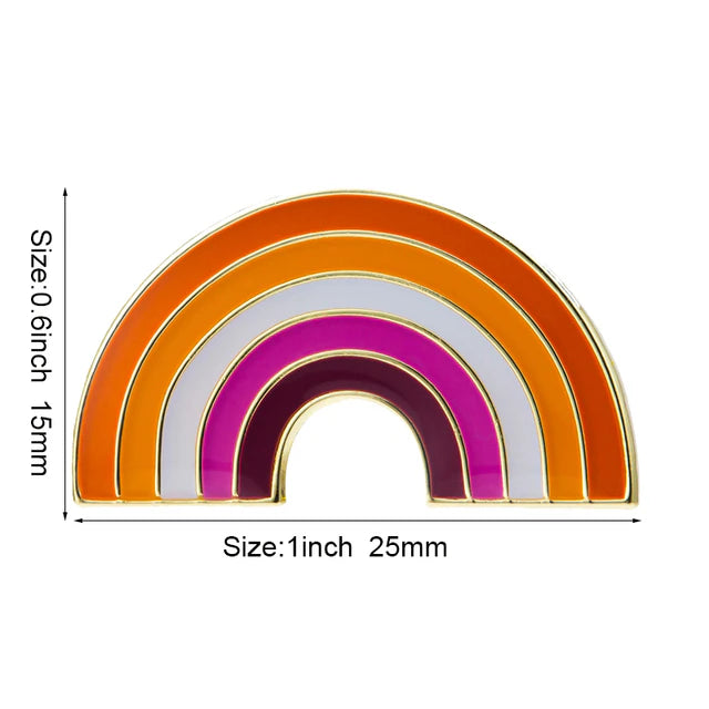 Rainbow Pin