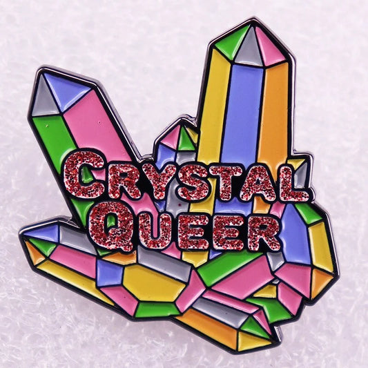 Crystal Queer Pin