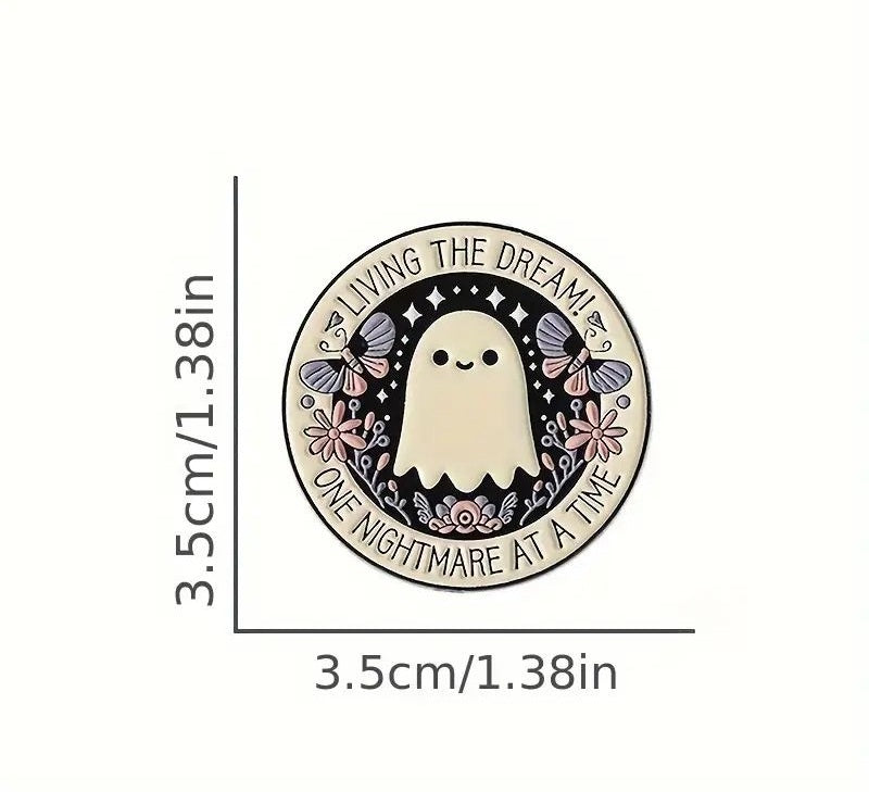 Living The Dream One Nightmare At A Time Pin