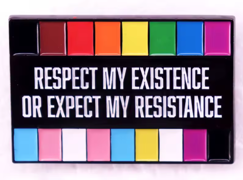 Respect My Existence or Expect My Resistance Pin
