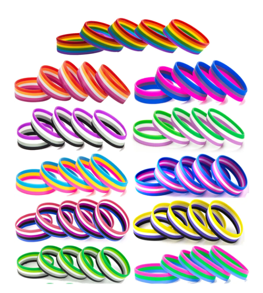 Silicone Pride Bracelet
