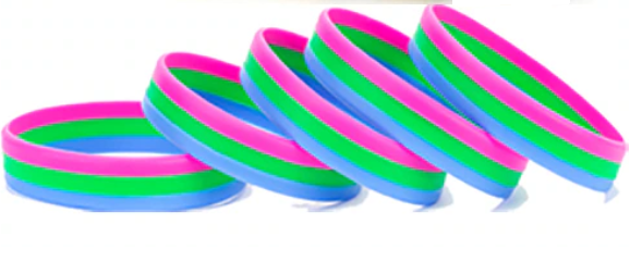 Silicone Pride Bracelet