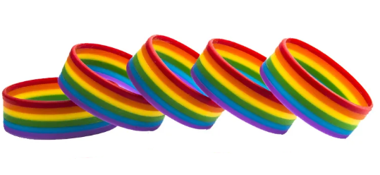 Silicone Pride Bracelet