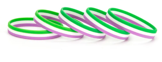 Silicone Pride Bracelet