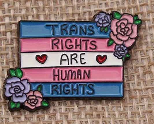 Trans Rights Flag Pin
