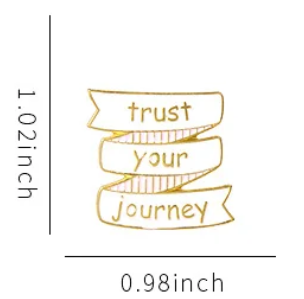 Trust Your Journey Pin