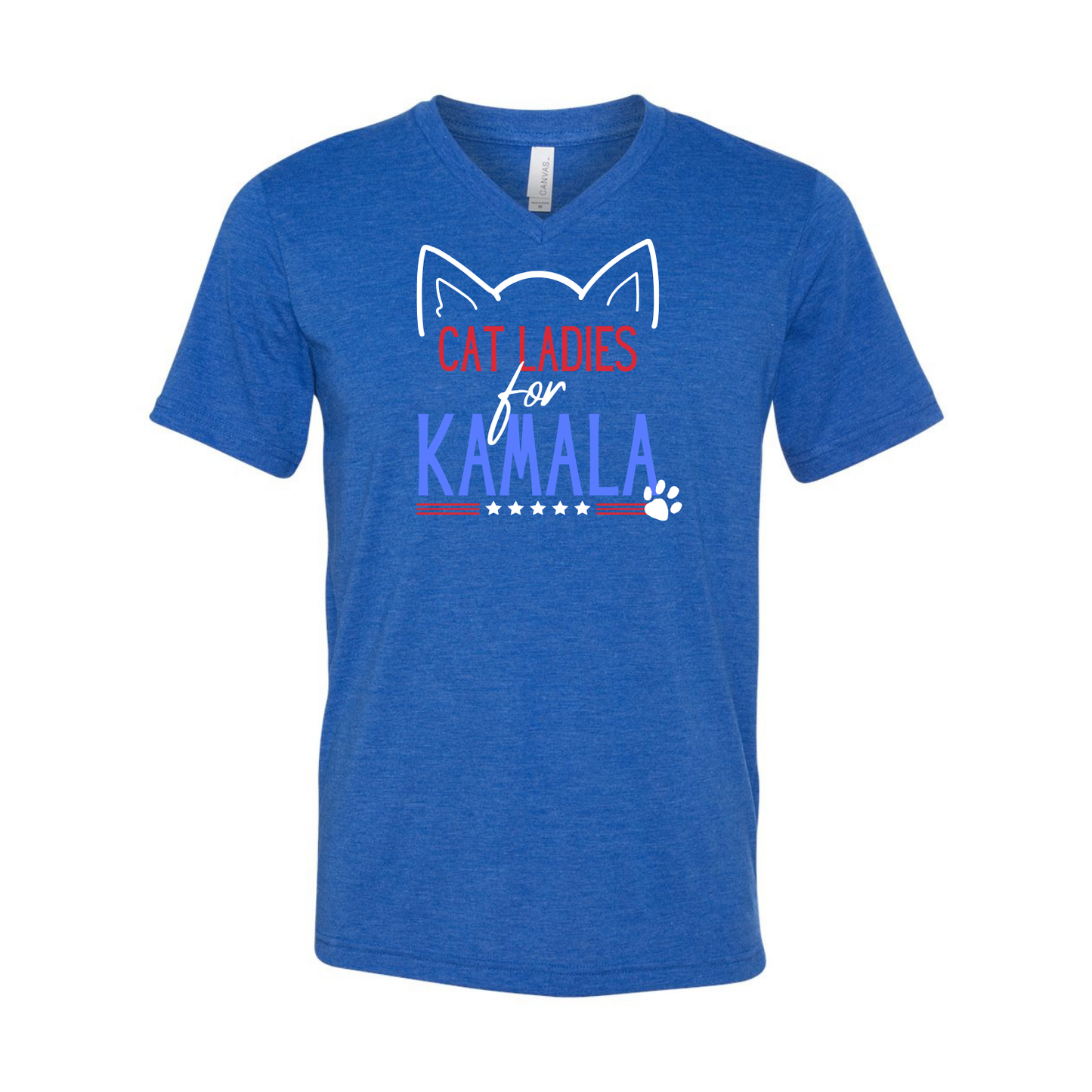 Cat Ladies for Kamala Shirt - White Cat Ears