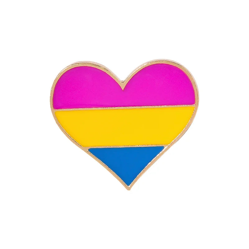Pride Heart Pin