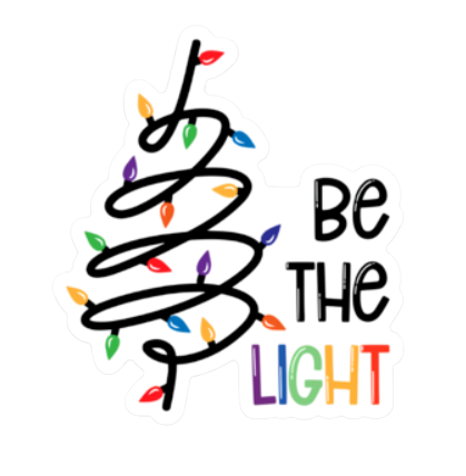 Be The Light Sticker