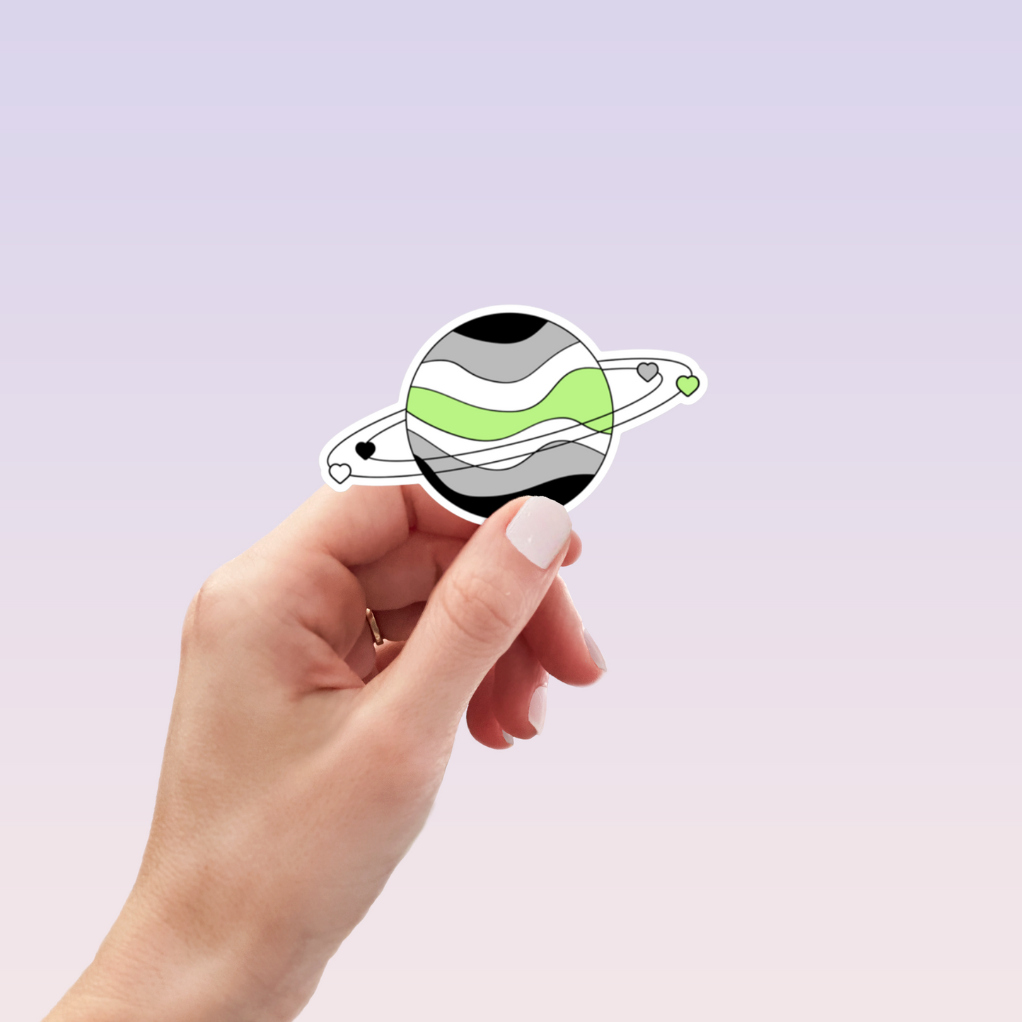 Pride Planets Stickers