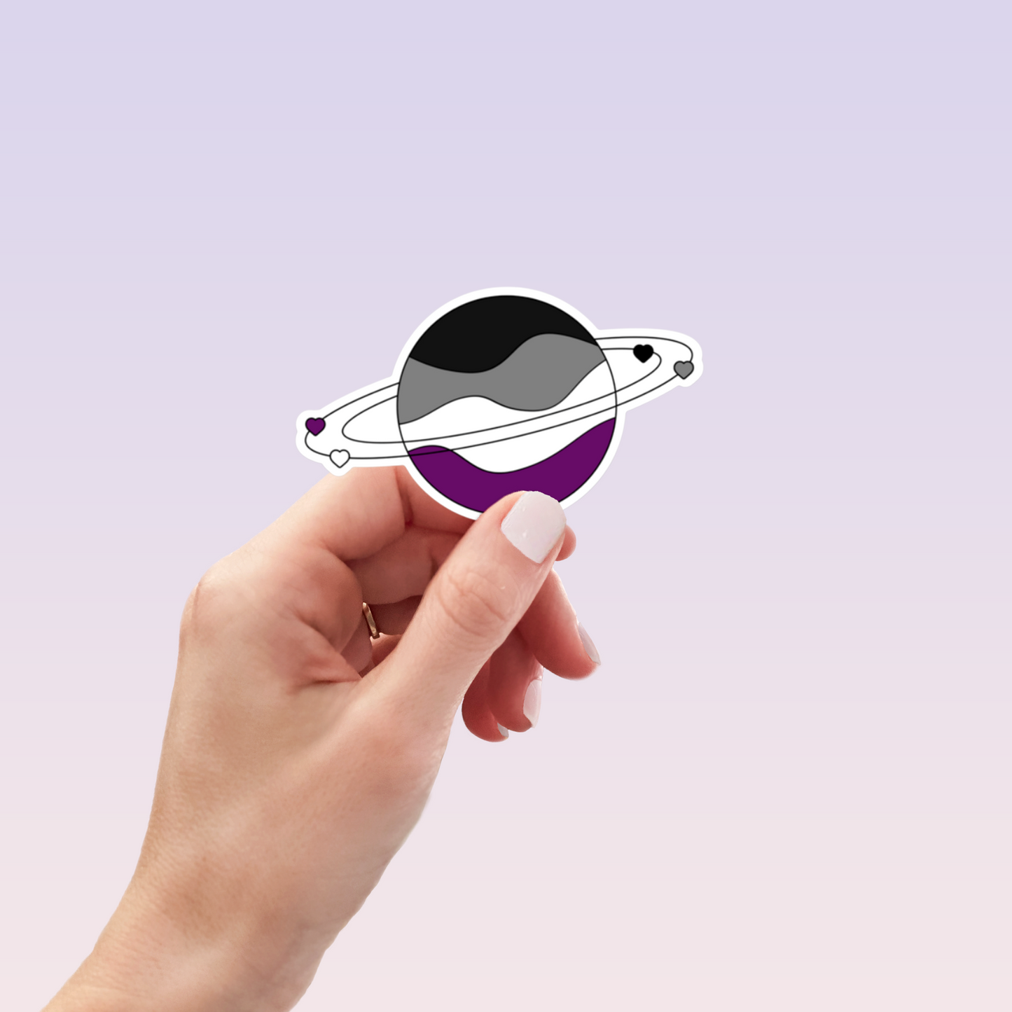 Pride Planets Stickers