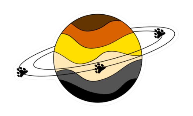 Pride Planets Stickers