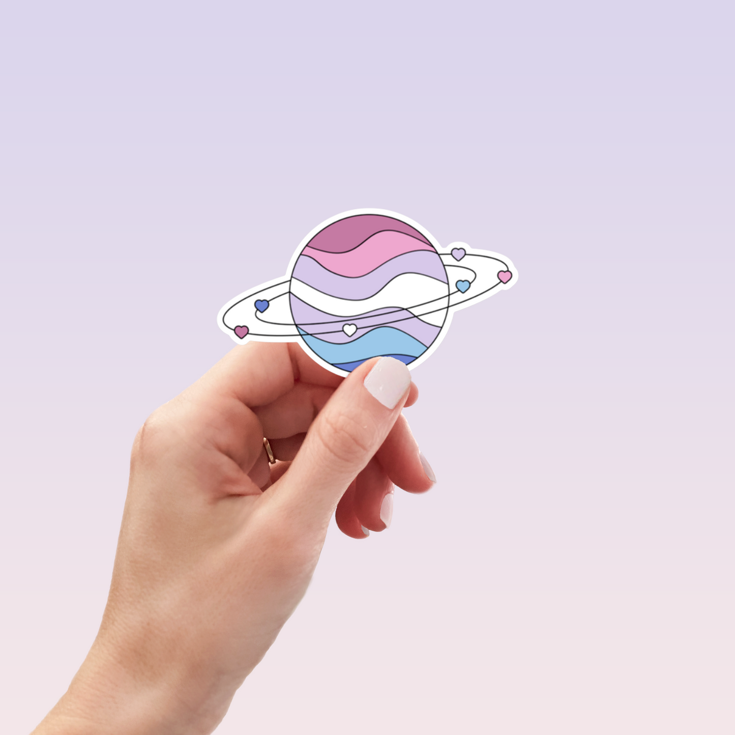 Pride Planets Stickers