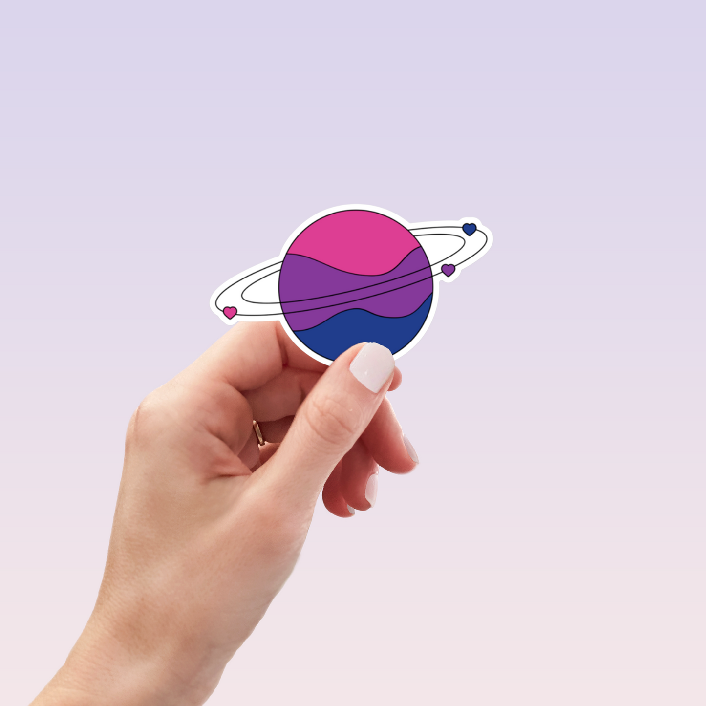 Pride Planets Stickers