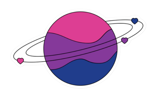 Pride Planets Stickers