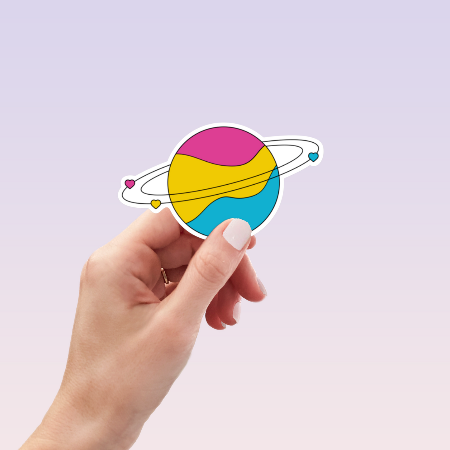 Pride Planets Stickers