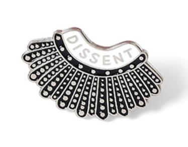 Dissent Collar Pin