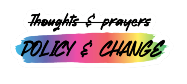 Policy and Change Sticker