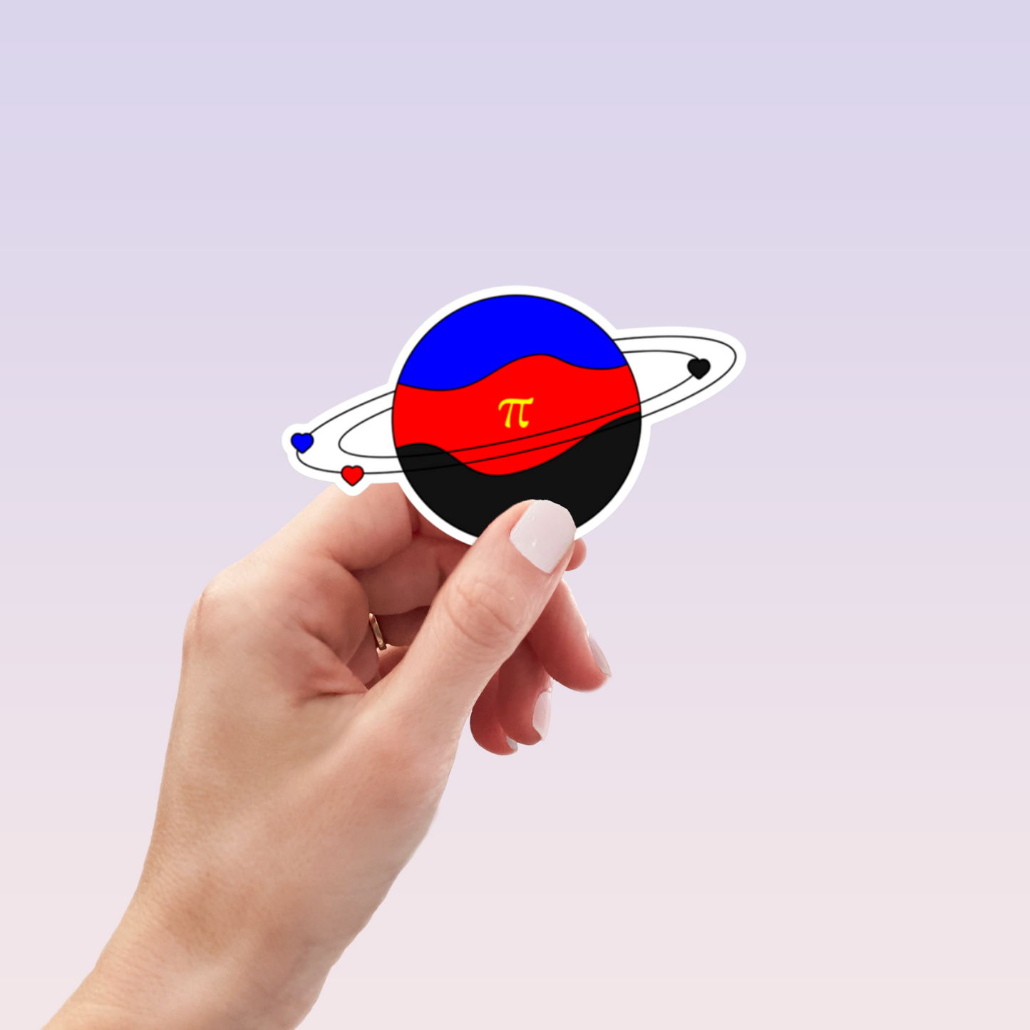 Pride Planets Stickers