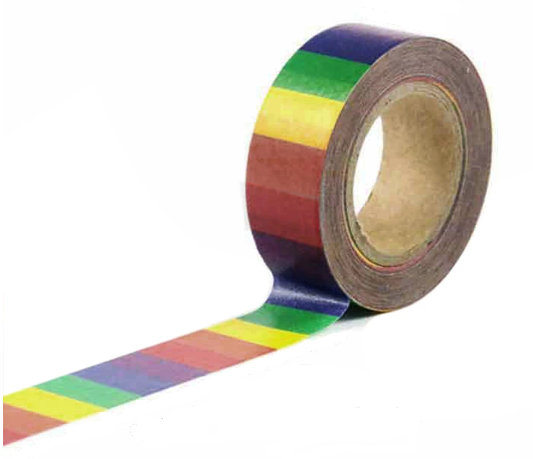 Chunky Rainbow washi tape