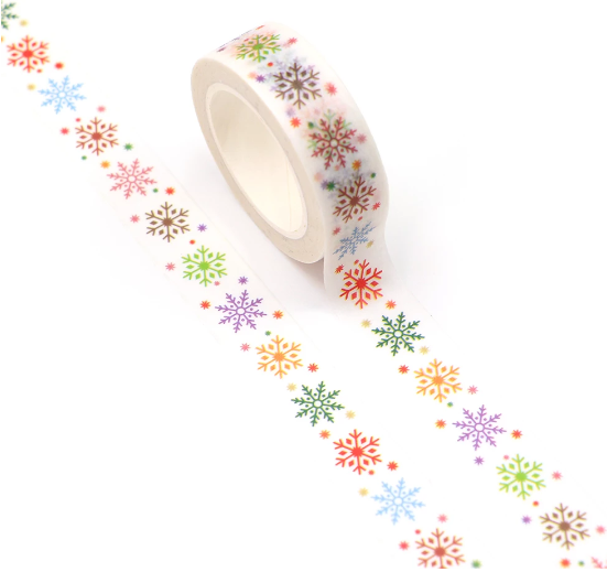 Snowflakes Washi Tape