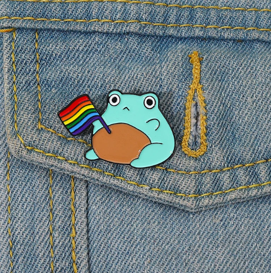 Pride Frog Pin