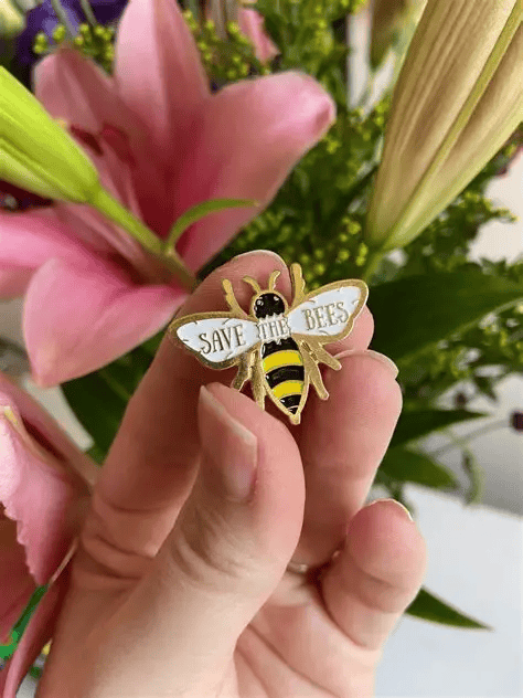Save The Bees Pins