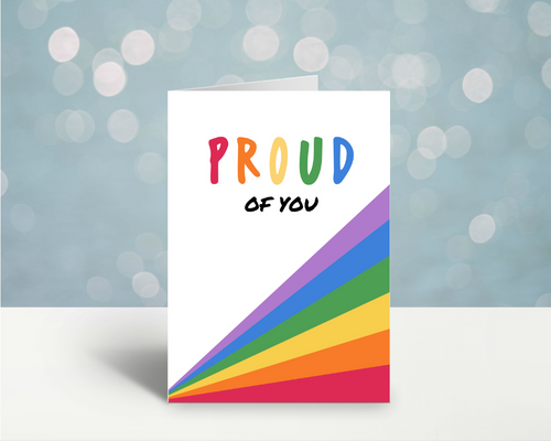 Proud of You Card