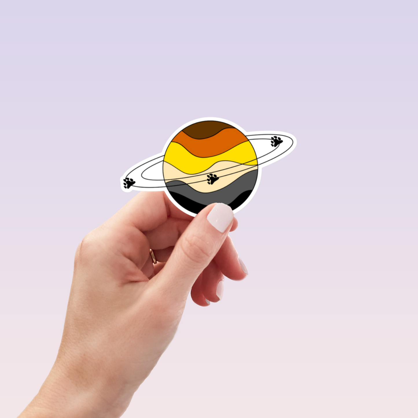 Pride Planets Stickers