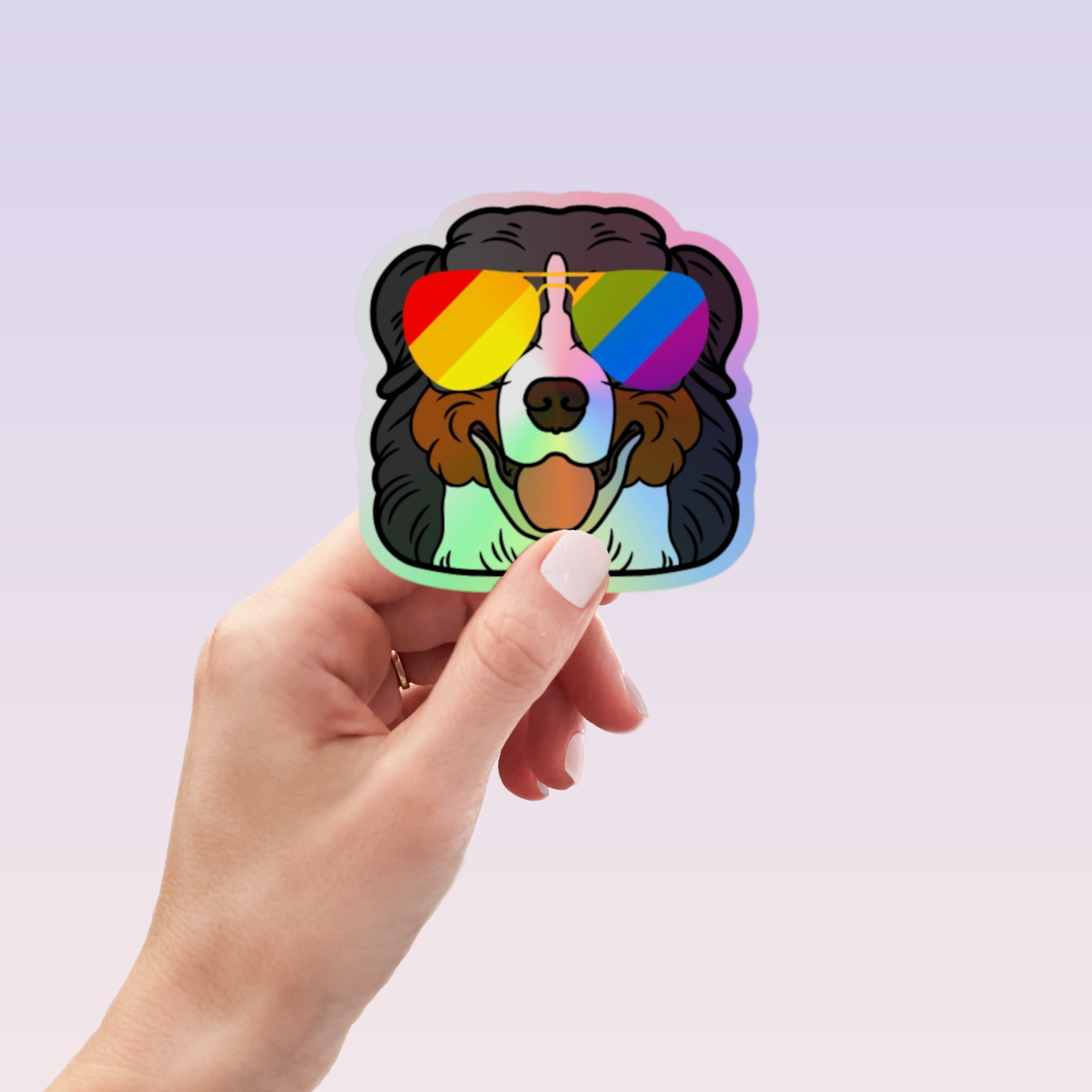 Bern Sticker Berner Pride Sticker – RainBee Designs LLC