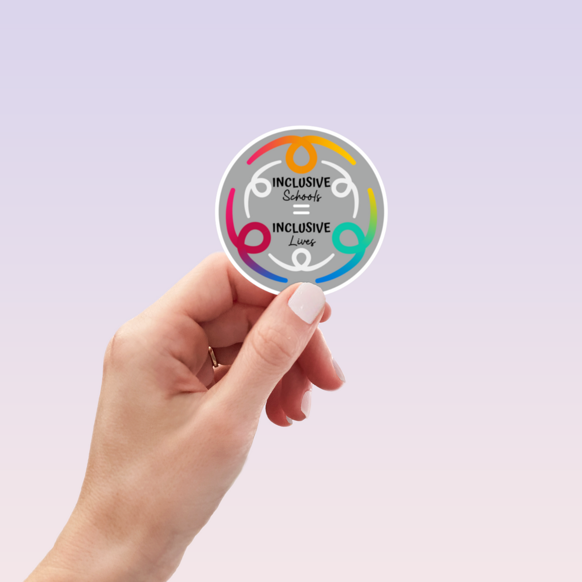 School Unity Sticker Inclusive Schools Sticker – RainBee Designs LLC